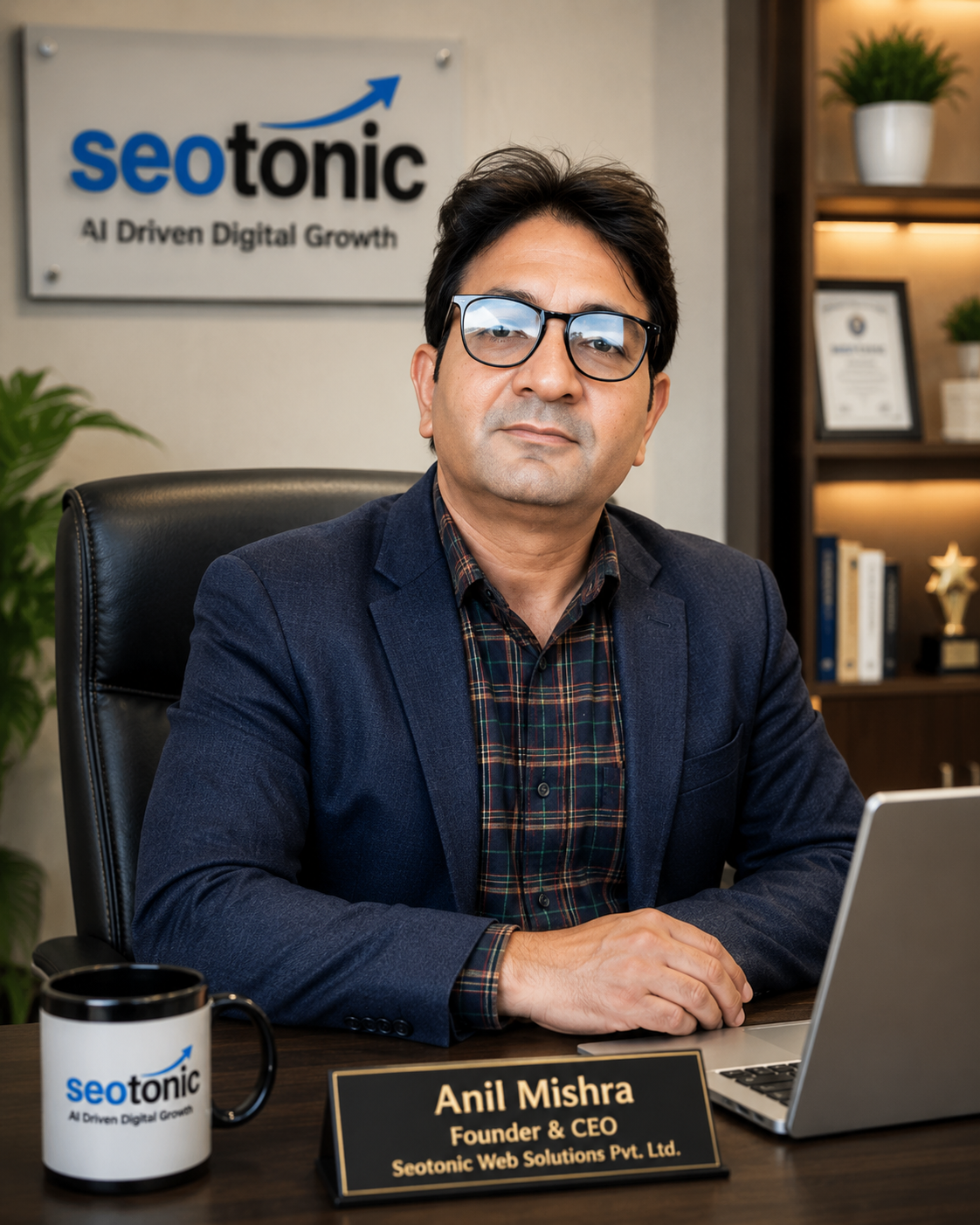 Anil Mishra, Founder & CEO of SEOTonic