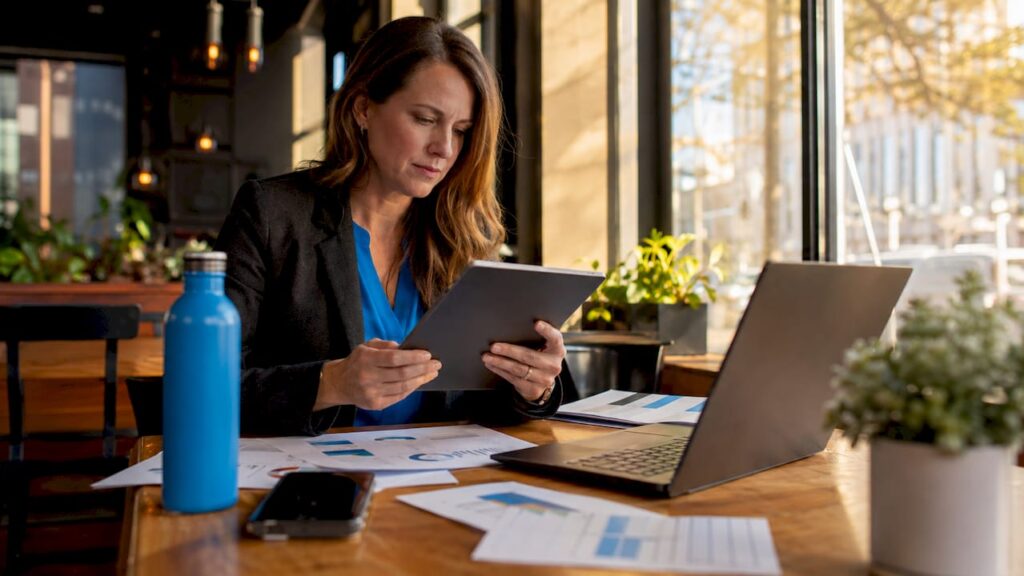 Ecommerce manager analyzing site search data